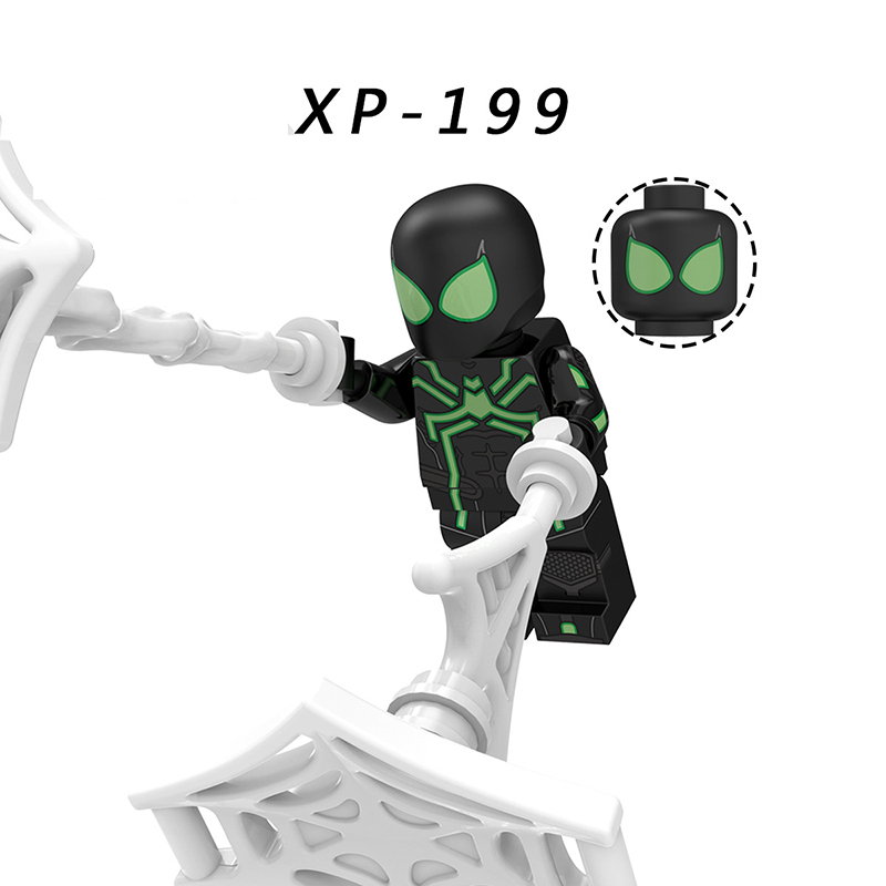 KT1027 Marvel Super Heroes Series Minifigures Spider-Man Building Blocks MOC Mysterio Figures Bricks Model Toys Gifts For Kids