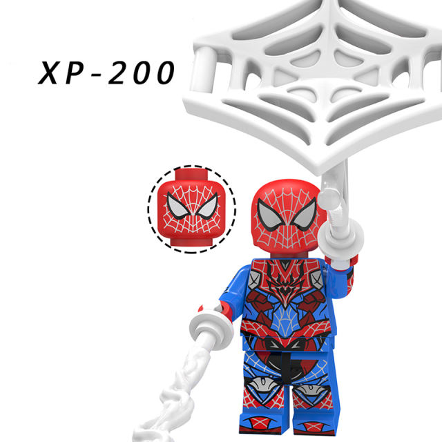 KT1027 Marvel Super Heroes Series Minifigures Spider-Man Building Blocks MOC Mysterio Figures Bricks Model Toys Gifts For Kids
