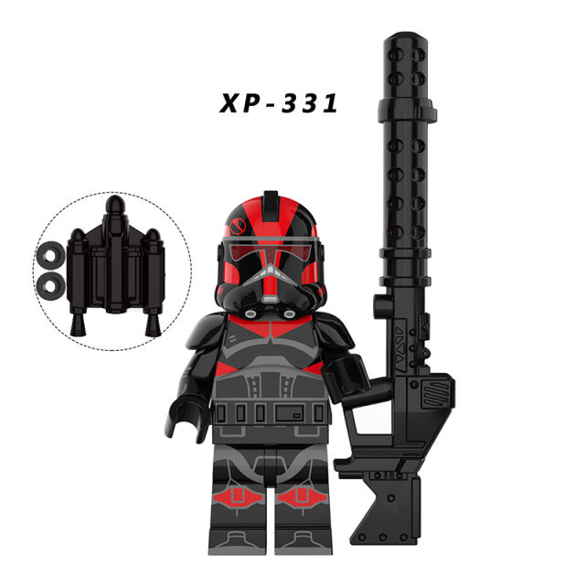 KT1043 Star Wars Minifigures Building Blocks Commander Thorne Kamino Guard Figures MOC Bricks Model Toys Gifts For Children