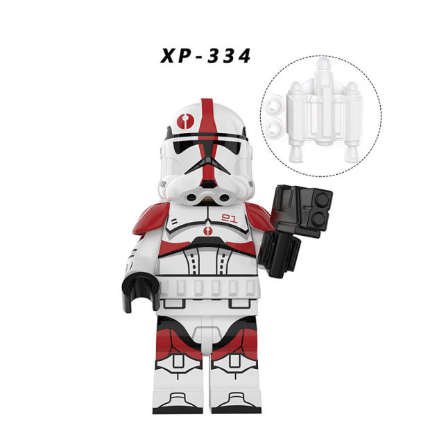 KT1043 Star Wars Minifigures Building Blocks Commander Thorne Kamino Guard Figures MOC Bricks Model Toys Gifts For Children