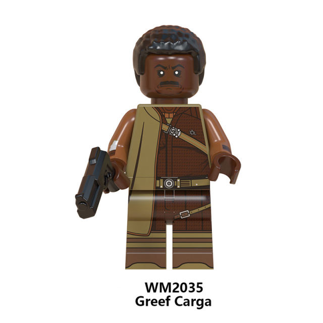 WM6099 Star Wars Minifigures Building Blocks Mandalorian Cara Dune Storm Trooper Figures MOC Bricks Model Toys Gifts For Children