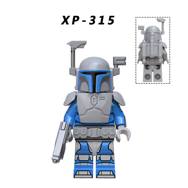 KT1041 Star Wars Minifigures Building Blocks Boba Fett Extraordinary Vizla Death Watch Figures MOC Bricks Model Toys Gifts For Kids