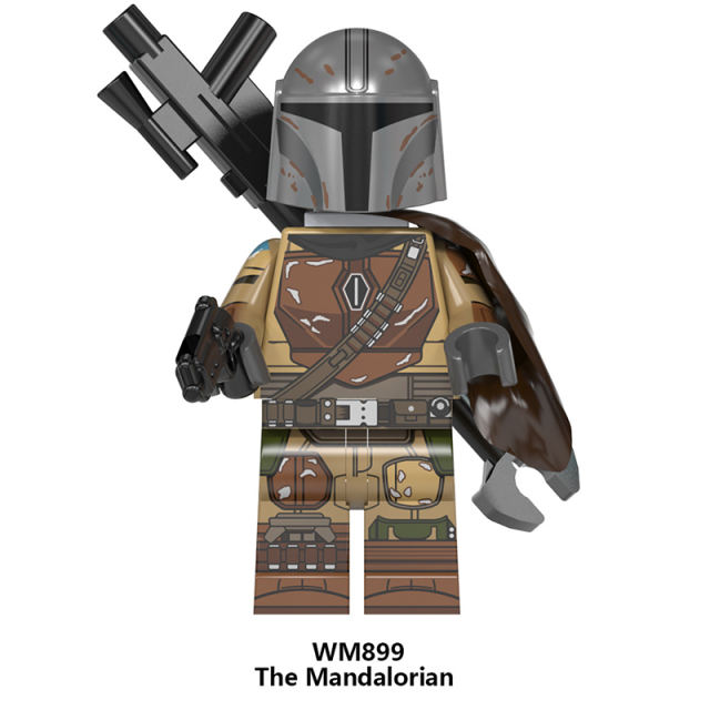 WM6082 Star Wars Minifigures Building Blocks Mandalorian Sith Jet Trooper Figures MOC Bricks Model Toys Gifts For Children