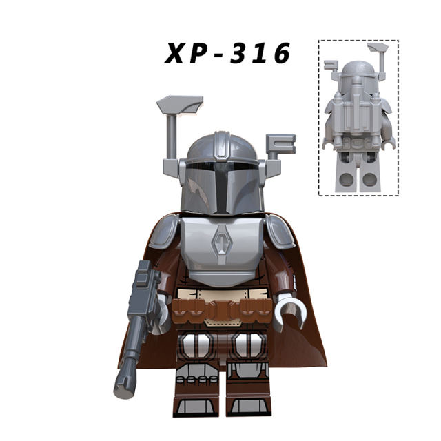 KT1041 Star Wars Minifigures Building Blocks Boba Fett Extraordinary Vizla Death Watch Figures MOC Bricks Model Toys Gifts For Kids