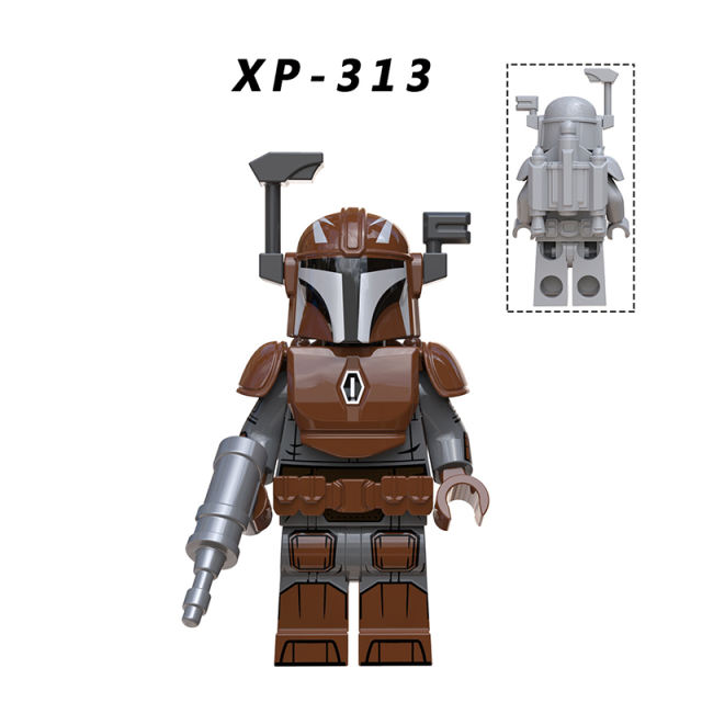 KT1041 Star Wars Minifigures Building Blocks Boba Fett Extraordinary Vizla Death Watch Figures MOC Bricks Model Toys Gifts For Kids