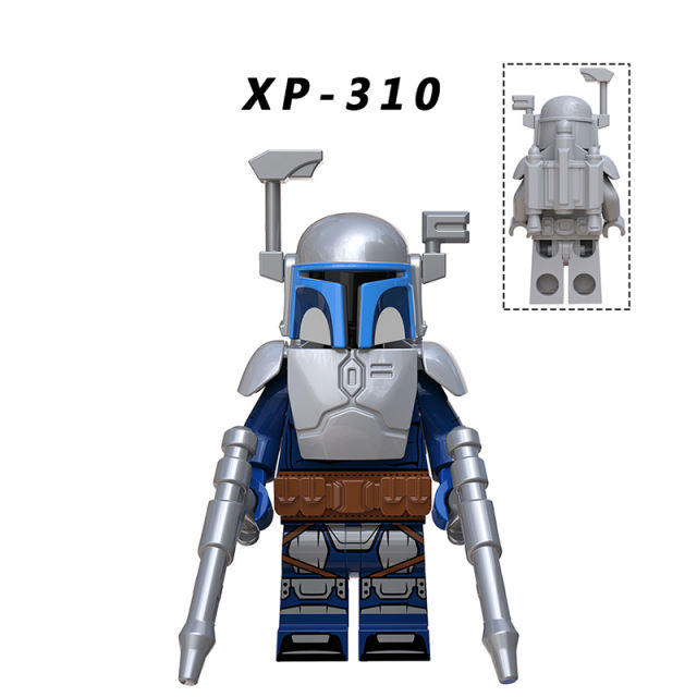 KT1041 Star Wars Minifigures Building Blocks Boba Fett Extraordinary Vizla Death Watch Figures MOC Bricks Model Toys Gifts For Kids