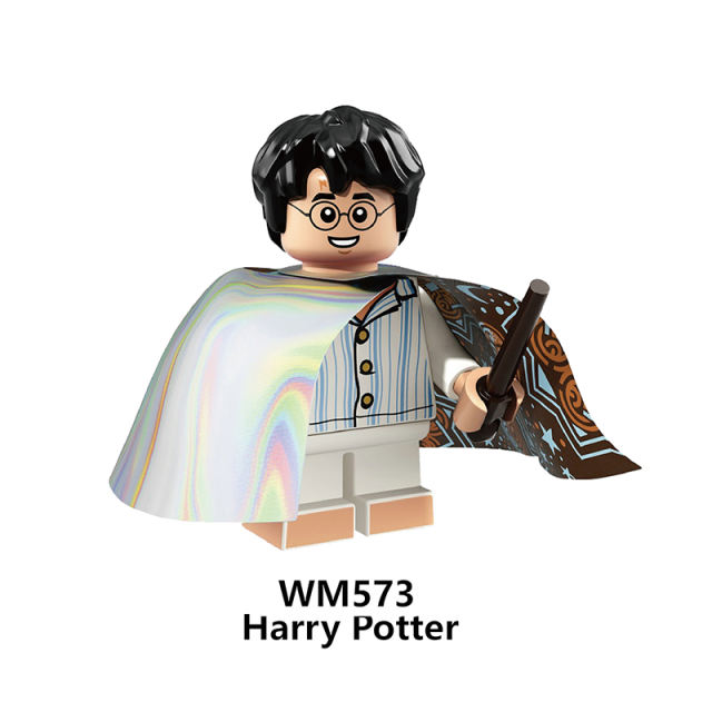 WM6041 Harry Potter Minifigures Building Blocks Albus Dumbledore Luna Lovegood Figures MOC Bricks Model Toys Gifts For Children