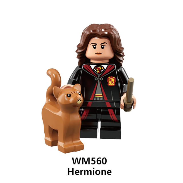 WM6040 Harry Potter Minifigures Building Blocks Hermione Granger Lord Voldemort Figures MOC Bricks Model Toys Gifts For Children