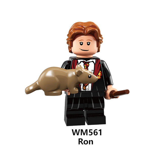 WM6040 Harry Potter Minifigures Building Blocks Hermione Granger Lord Voldemort Figures MOC Bricks Model Toys Gifts For Children