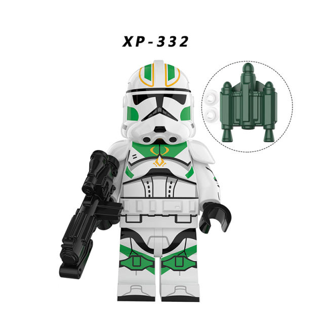 KT1043 Star Wars Minifigures Building Blocks Commander Thorne Kamino Guard Figures MOC Bricks Model Toys Gifts For Children