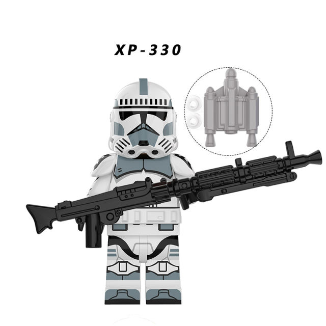 KT1043 Star Wars Minifigures Building Blocks Commander Thorne Kamino Guard Figures MOC Bricks Model Toys Gifts For Children