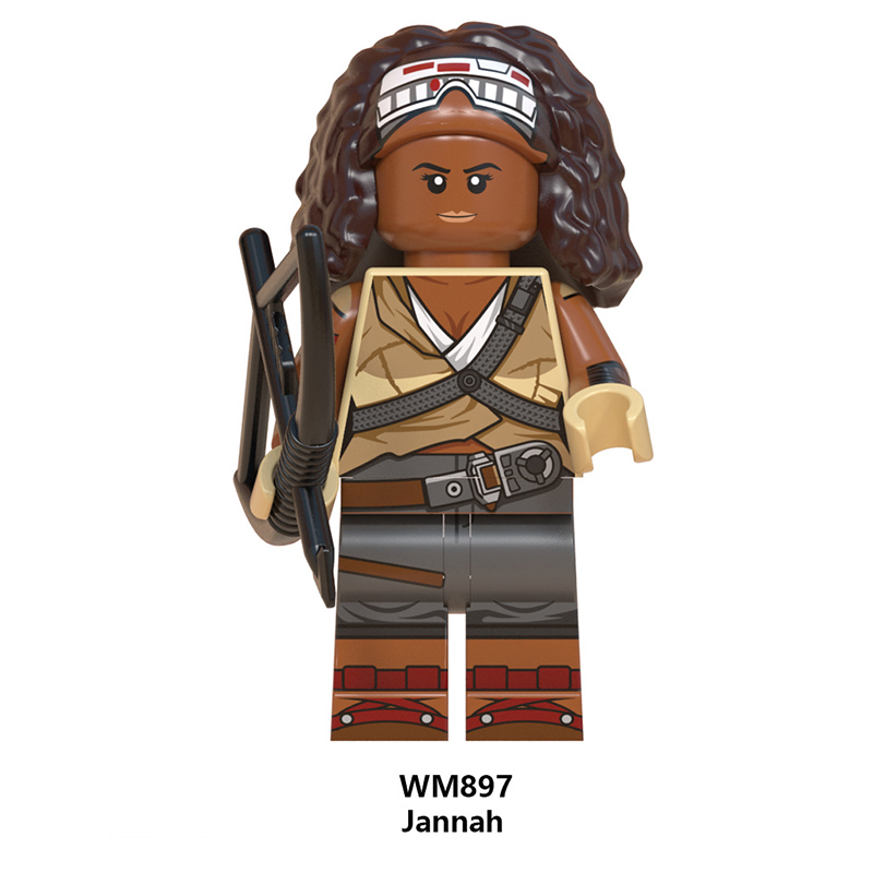 WM6082 Star Wars Minifigures Building Blocks Mandalorian Sith Jet Trooper Figures MOC Bricks Model Toys Gifts For Children