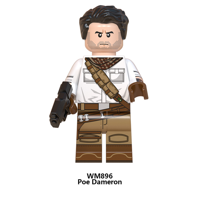 WM6082 Star Wars Minifigures Building Blocks Mandalorian Sith Jet Trooper Figures MOC Bricks Model Toys Gifts For Children