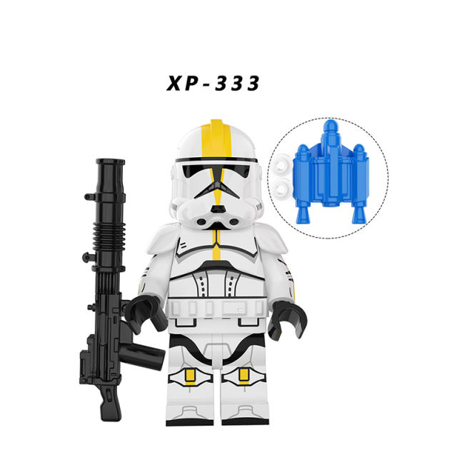 KT1043 Star Wars Minifigures Building Blocks Commander Thorne Kamino Guard Figures MOC Bricks Model Toys Gifts For Children