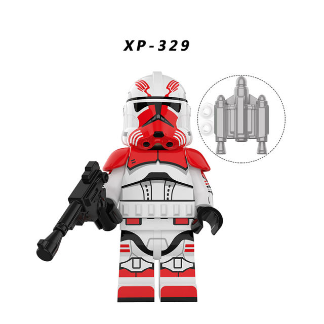 KT1043 Star Wars Minifigures Building Blocks Commander Thorne Kamino Guard Figures MOC Bricks Model Toys Gifts For Children