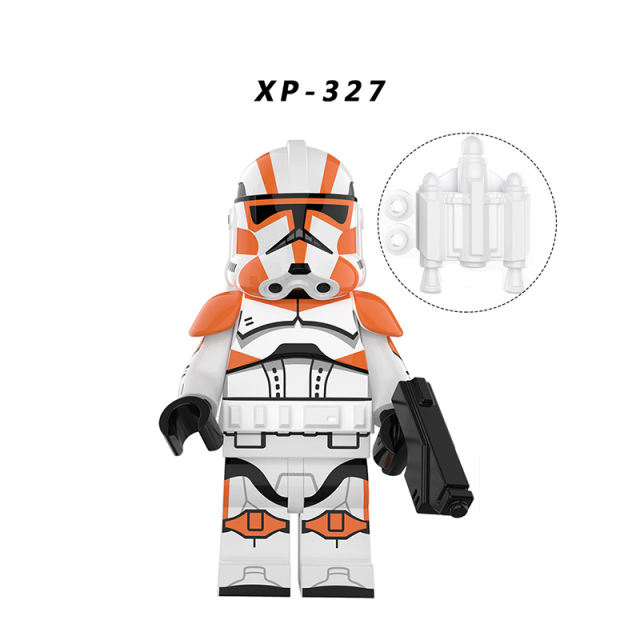 KT1043 Star Wars Minifigures Building Blocks Commander Thorne Kamino Guard Figures MOC Bricks Model Toys Gifts For Children