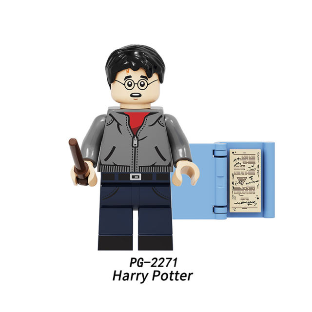 PG-8285 Harry Potter Minifigures Building Blocks Hermione Ginny Ron Weasley Figures MOC Bricks Model Toys Gifts For Children