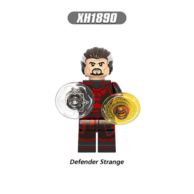 X0335 Marvel Super Heroes Series Minifigs Doctor Strange Building Blocks MOC Scarlet Witch Figures Bricks Model Toys Gifts