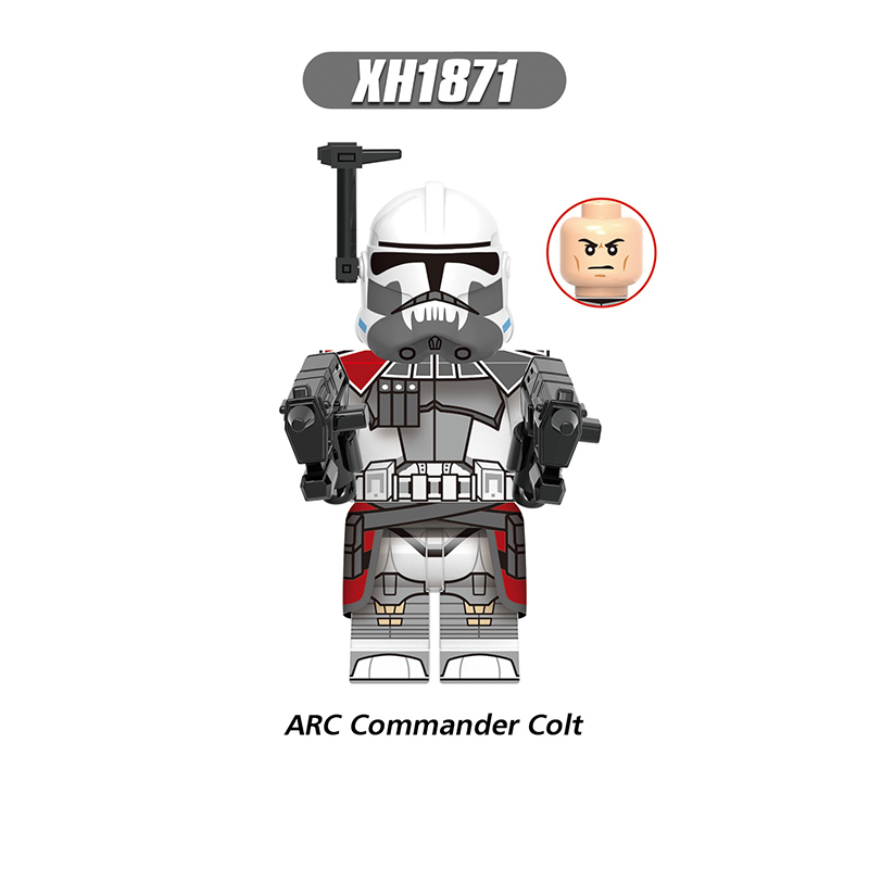 X0333 Star Wars Minifigs ARC Trooper Building Blocks Commander Colt Wolffe Figures MOC Bricks Model Toys Gifts For Children