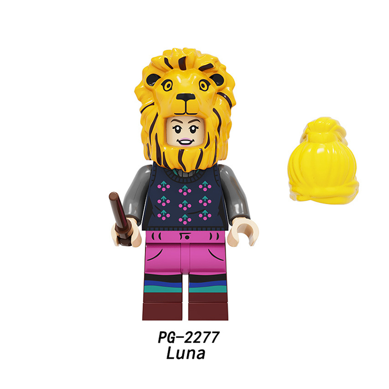 PG-8285 Harry Potter Minifigures Building Blocks Hermione Ginny Ron Weasley Figures MOC Bricks Model Toys Gifts For Children