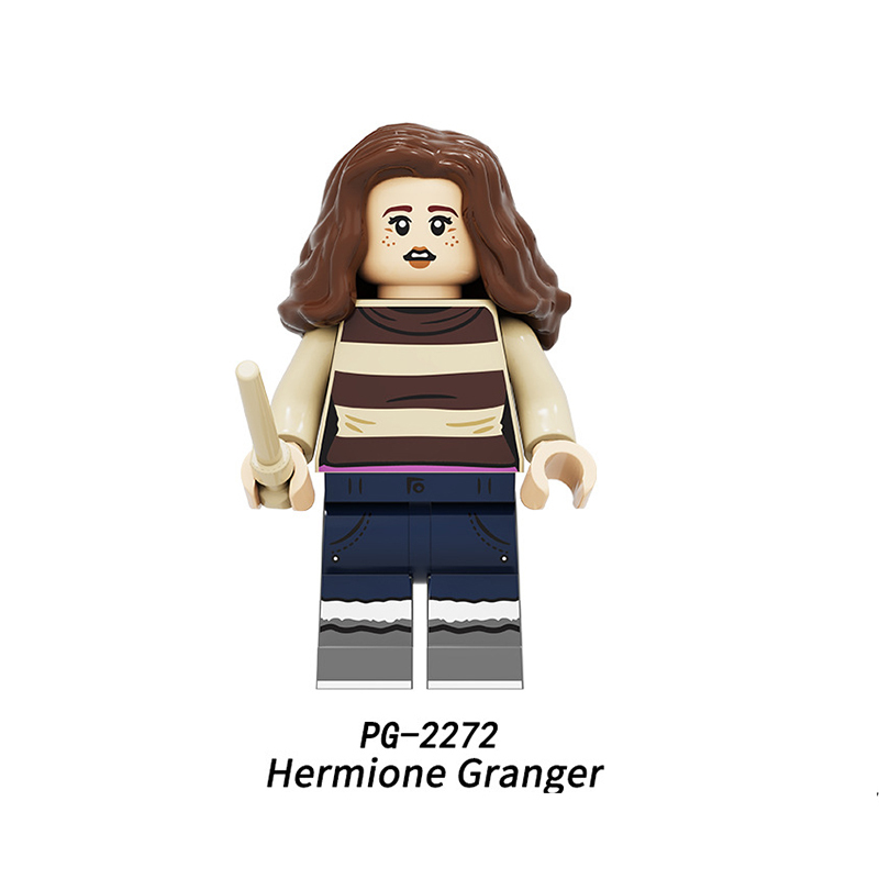 PG-8285 Harry Potter Minifigures Building Blocks Hermione Ginny Ron Weasley Figures MOC Bricks Model Toys Gifts For Children