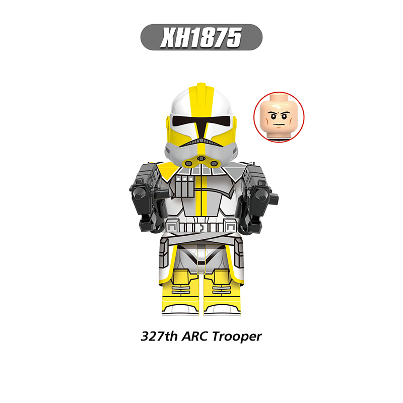 X0333 Star Wars Minifigs ARC Trooper Building Blocks Commander Colt Wolffe Figures MOC Bricks Model Toys Gifts For Children