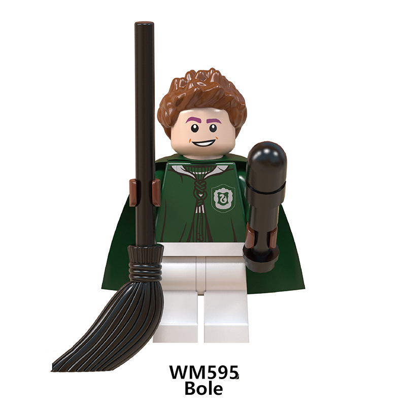 WM6045 Harry Potter Minifigures Building Blocks Hermione Granger Ron Weasley Bole Figures MOC Bricks Model Toys Gifts For Kids