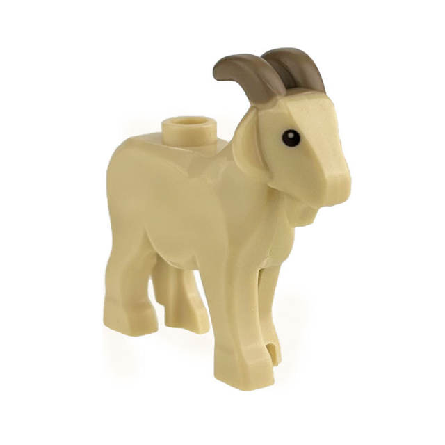 MOC City Animal Minifigures Sheep Building Blocks Farm Zoo Goat Figures Bricks Model Toys Gift For Children Compatible 95341pb01