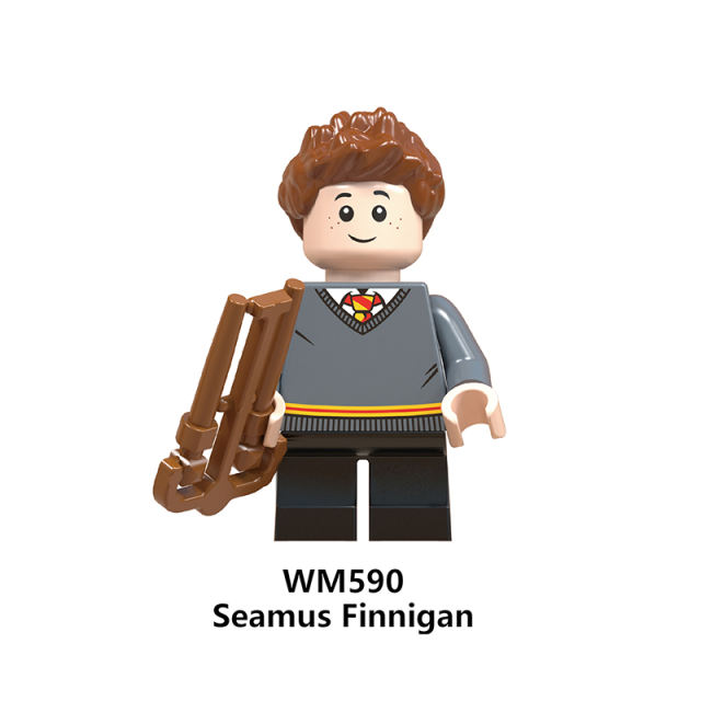 WM6045 Harry Potter Minifigures Building Blocks Hermione Granger Ron Weasley Bole Figures MOC Bricks Model Toys Gifts For Kids