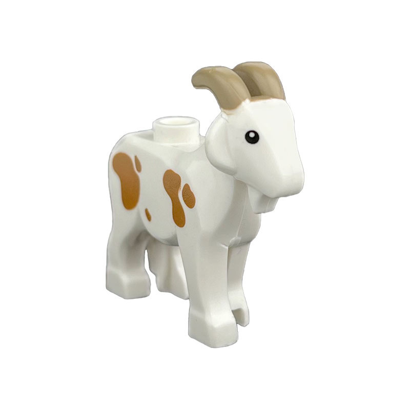 MOC City Animal Minifigures Sheep Building Blocks Farm Zoo Goat Figures Bricks Model Toys Gift For Children Compatible 95341pb01