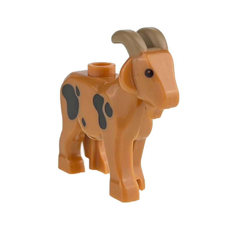 MOC City Animal Minifigures Sheep Building Blocks Farm Zoo Goat Figures Bricks Model Toys Gift For Children Compatible 95341pb01