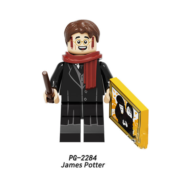 PG-8286 Harry Potter Minifigures Building Blocks James Potter Lily Pomona Figures MOC Bricks Model Toys Gifts For Children