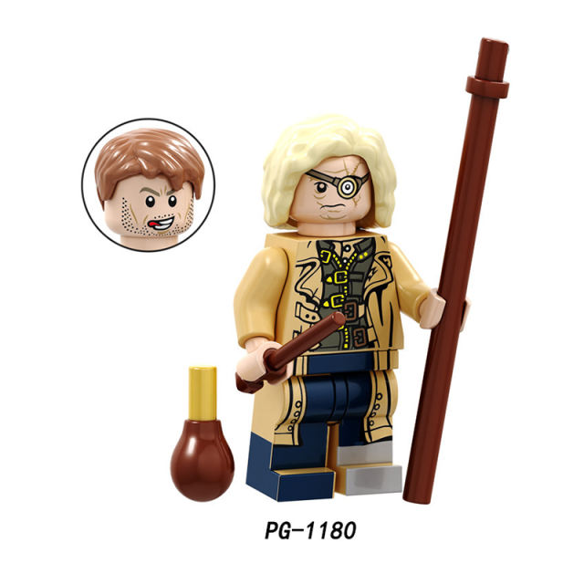 PG-8173 Harry Potter Minifigures Building Blocks Lord Voldemort Malfoy Dumbledore Figures MOC Bricks Model Toys Gifts For Kids