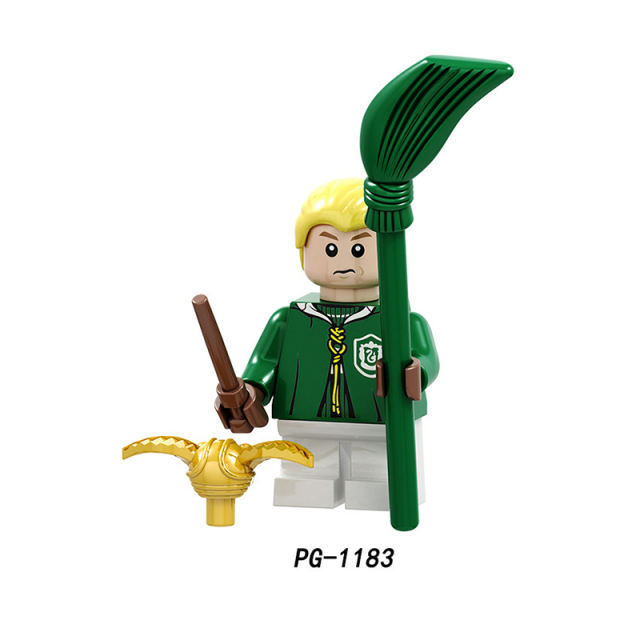 PG-8173 Harry Potter Minifigures Building Blocks Lord Voldemort Malfoy Dumbledore Figures MOC Bricks Model Toys Gifts For Kids