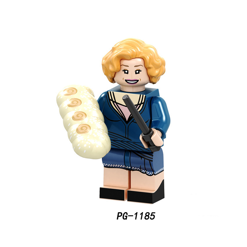 PG-8173 Harry Potter Minifigures Building Blocks Lord Voldemort Malfoy Dumbledore Figures MOC Bricks Model Toys Gifts For Kids