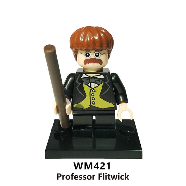 WM6031 Harry Potter Minifigures Building Blocks Professor Snape Flitwick Ron Weasley Figures MOC Bricks Model Toys Gifts For Kids