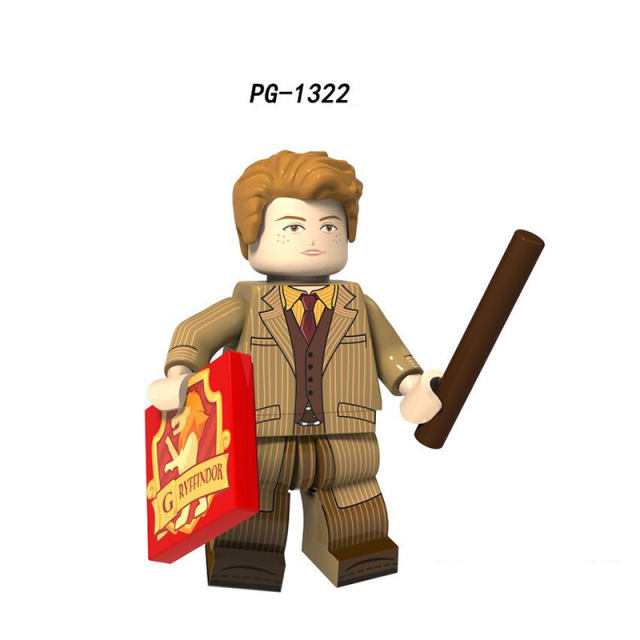 PG-8155 Harry Potter Minifigures Building Blocks Lord Voldemort Malfoy Luna Figures MOC Bricks Model Toys Gifts For Children