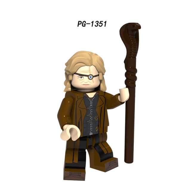 PG-8157 Harry Potter Minifigures Building Blocks CedricAlastor Moody Moaning Myrtle Figures MOC Bricks Model Toys Gifts For Kids