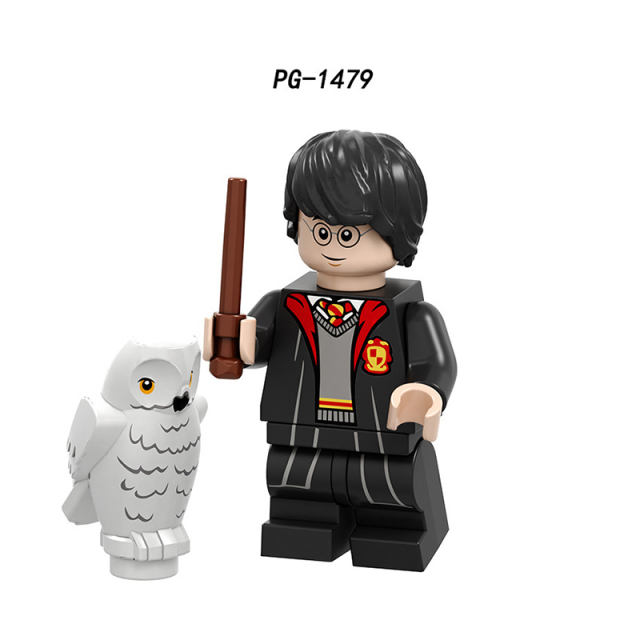 PG-8192 Harry Potter Minifigures Building Blocks Dobby Hermione Scamander Thena Figures MOC Bricks Model Toys Gifts For Children