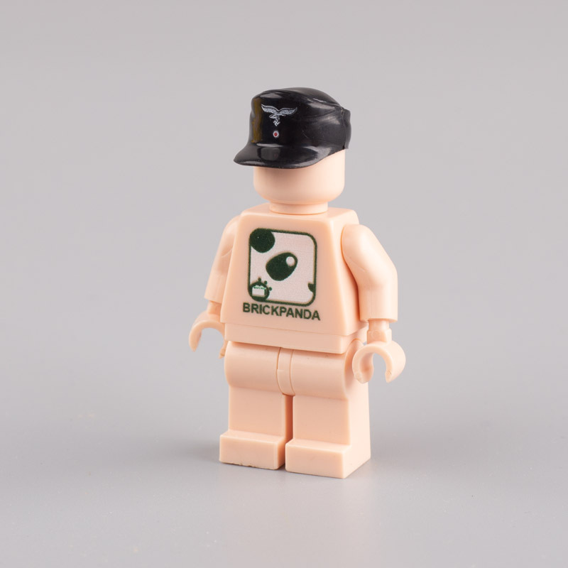 WW2 Germany Soldier Minifigures M43 Field Hat Building Blocks Military Army Air Force Figures Helmet Weapon Parts Bricks Toys