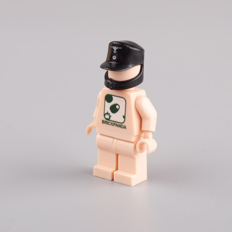 WW2 Germany Soldier Minifigures M43 Field Hat Building Blocks Military Army Figures Winter Helmet Weapon Parts Bricks Toys Gifts