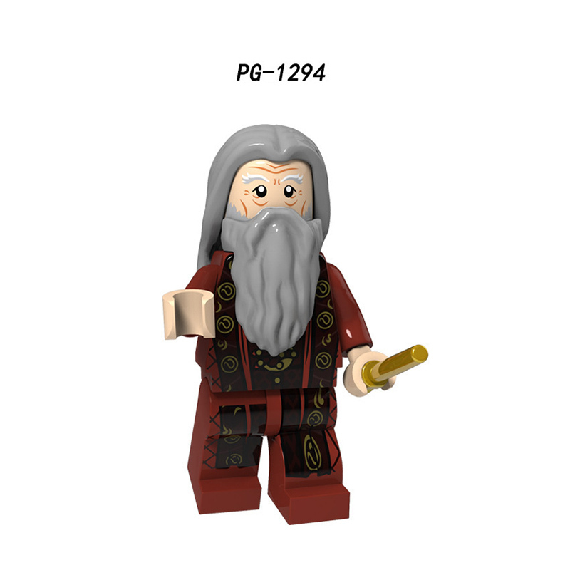 PG8162 Harry Potter Minifigures Building Blocks Hermione Granger Lord Voldemort Figures MOC Bricks Model Toys Gifts For Kids