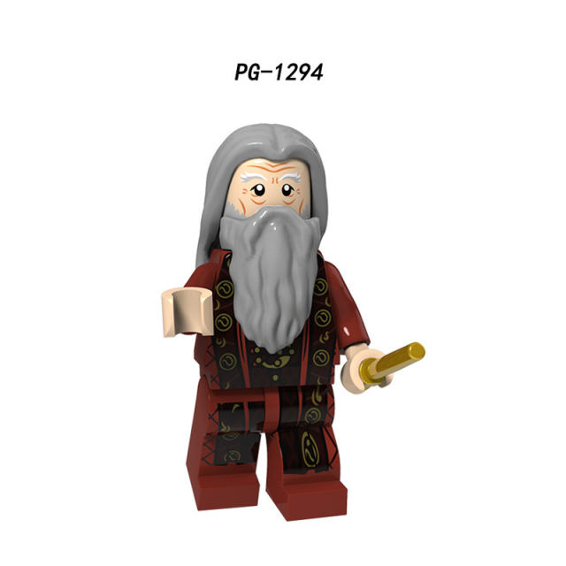 PG8162 Harry Potter Minifigures Building Blocks Hermione Granger Lord Voldemort Figures MOC Bricks Model Toys Gifts For Kids