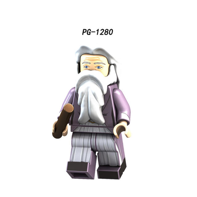 PG-8133 Harry Potter Minifigures Building Blocks Hermione Ron Snape Dumbledore Figures MOC Bricks Model Toys Gifts For Children