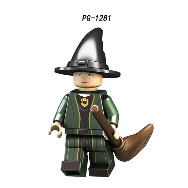 PG-8133 Harry Potter Minifigures Building Blocks Hermione Ron Snape Dumbledore Figures MOC Bricks Model Toys Gifts For Children