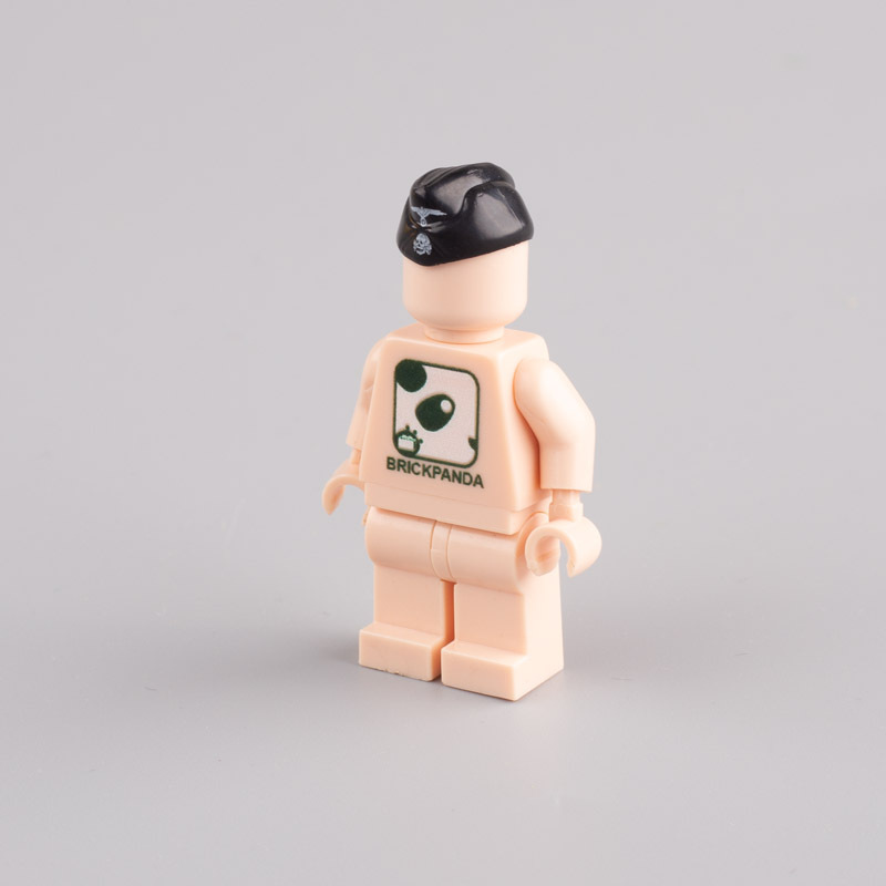 WW2 Germany Soldier Minifigures SS M42 Caps Building Blocks Military Army Wehrmacht Figures Helmet Weapon Parts Bricks Toys Gift