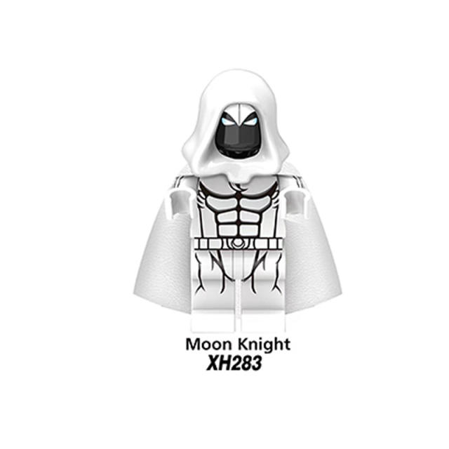 XH1895 XH1898 Marvel Super Heros Series Minifigures Moon Knight Building Blocks Avengers XH1896 XH1897 Figures MOC Bricks Model Toys