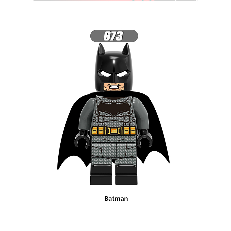 X0167 Marvel Super Heroes Series Minifigs Batman Wonder Woman Building Blocks MOC Figures Bricks Model Toys Gifts for Kids