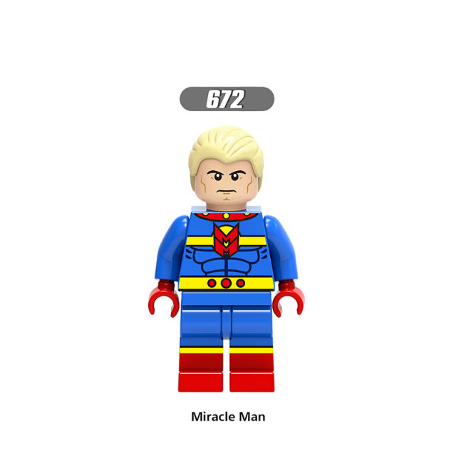 X0167 Marvel Super Heroes Series Minifigs Batman Wonder Woman Building Blocks MOC Figures Bricks Model Toys Gifts for Kids