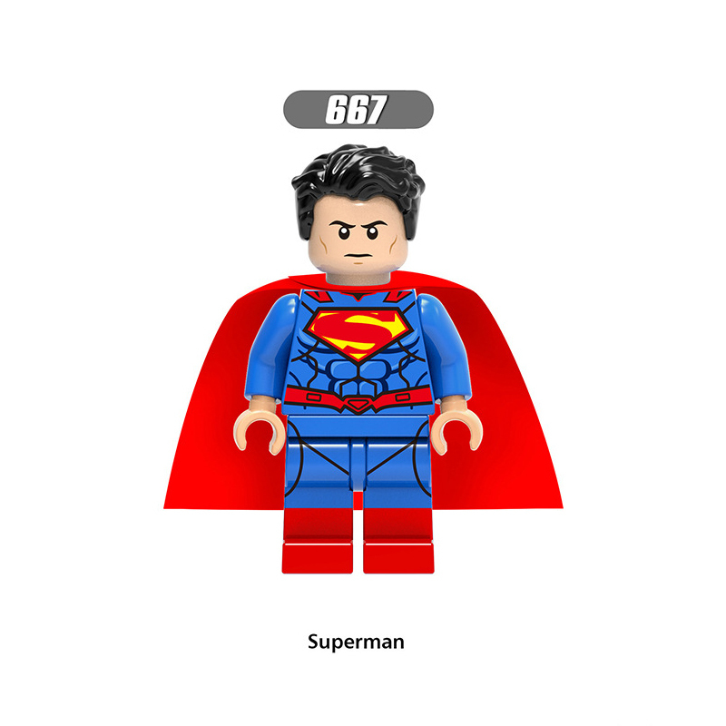 X0167 Marvel Super Heroes Series Minifigs Batman Wonder Woman Building Blocks MOC Figures Bricks Model Toys Gifts for Kids